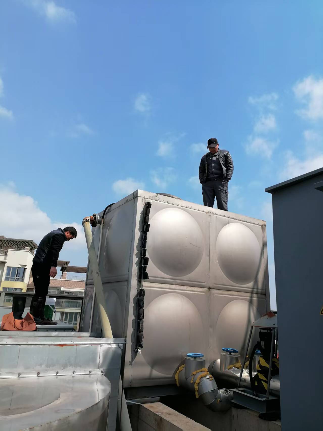 宁波江北区清洗水箱格栅(图1)